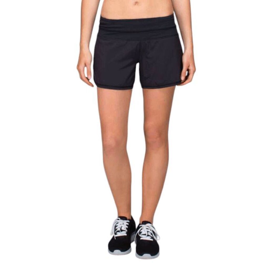 LULULEMON ATHLETICA Groovy Run Short In Black Size 4